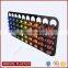 black color wall mount acrylic nespresso capsule holder