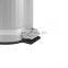 Wholesale kitchen waste bins hand lifting standing waste recycling bin embossed food waste can trash bin