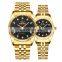 CHENXI New Waterproof Explosion-proof Business Luminous Golden Men and Women Couple Quartz Watch Electronic Watch