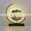 3D Colorful Moving Sand Art Desk Lamp Sandscape Dynamic Display Quicksand Painting Home Decor Table Light