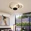 Led Ceiling Lamp 42W 46W Modern Design House Decoration Dimmable Intelligent Ceiling Light With Remote Control