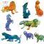 Crystal Glass Mini Animal Sculpture Home Accessories Baby Newborn Wedding Return Gift