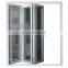 Thermal Break Double Glazing Low-e bi Fold Door Accordion Aluminum Glass Patio Exterior bi Fold Doors