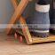 Folding Bamboo Shoe Rack Bench  Shoe Shelves Plant Display Stand Storage Shoe Rack Cabinet storage holders & racks
