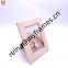 Pink Macaron Wide Edge Photo Frame PS Plastic Photo Frame for Decoration