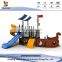 Kids Play Slide Commercial pirate ship Outdoor Playground Equipment