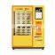 automatic fast food breakfast lunch box hot food vending machines