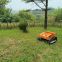 remote control tracked mower, China remote control mower for hills price, remote control brush mower for sale