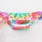 Fashion Tye Dye Polyester Belt Bag Adjustable Long Belt Bag Waist Belt Bag