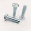 Carbon Steel Zinc Plated Threaded Hex Head Cap Screw DIN933
