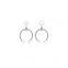 S925 Sterling Silver Zircon Pearl Earrings for Female