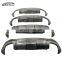 X4 F26 M Sport 3D Style High Quality Carbon Fiber Rear Diffuser Rear Bumper Lip Rear Splitter  For BMW F26 X4