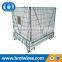 Metal industrial PET preform wire mesh container