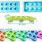 8 Cavity Flexible Silicone Strip Ice Cube Tray Ball Ice Cube Tray Diamond Ice Cube Maker