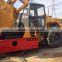 used road roller Dynapac CA30D compactor with water coolant engine, vibratory single drum compactor