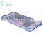 Custom semi transparent mobile phone protective shell case for iphone