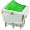 mini rocker switch with led