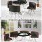 PU leather office chair and glass table price