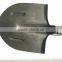 russian style rount point steel shovel head