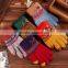 Ribbon button touchscreen knitted gloves fingers fashion ladies gloves, full finger gloves