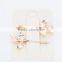 Popular Bride Barrettes Hair Accessories Retro Vintage Gold Plated Leaves Hair Clip