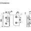 South American Products Series 90 degree movable glass clamp