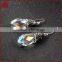 Clear quartz pave diamond new stylish earrings, wholesale designer diamond earring, handamde diamond gemstone drop earring