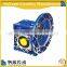 A modern modular designed aluminium alloy NMRV063 40:1 worm speed gearbox