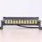 12V/24V 18.5" white amber color changing 72W led light bar for 4x4 with 4D lens