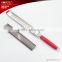 Hot sell long stainless steel coarse grater with red handle