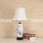 ceramic room light zhongshan table lamp