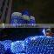Fullbell 200 LED Wedding Fairy mesh net Lighting Outdoor Twinkle led christmas net lights blue