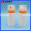 150Ml Plastic High Quality Pp Airless Pump Bottle With Orange Pp Cap