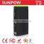 SUNPOW usb car charger power bank 12000mah car jump starter