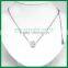 Bling Crystal Metal Ball Pendant Necklace