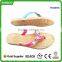 Good quality flat PVC lady chappal slipper