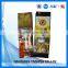 high quality flat bottom side gusset coffee packaging bags with valves