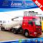 china made 3 axle 50ton bulk powder tank trailers 45cbm cement bulker for sale in Philippines