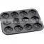 12 cup Muffin pan witth flower shape
