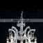 silver chain silver polished maria theresa indoor hanging crystal pendant lamp chandelier