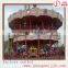 Amusement Park Rides Double Decker Carousel Merry Go Round Manufacter