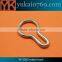 Yukai welded round metal o ring for outdoors/metal hardware o ring for bags