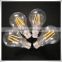 A60/A19 LED filament bulb E27/B22 8W diamond shape bright decorative
