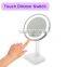 LED makeup mirror lighted Touch sensor mirror with adjustable lighting