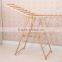 New arrive butterfly shape folding multifunction aluminium clothes rack