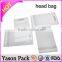 YASON plastic header bags shinning clear white red heatseal opp header envelope bags poly header bag