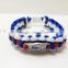 Custom United States parachute cord bracelet