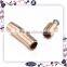 Exquisite cylinder snap clasp stainless steel closure in fashion type