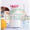 factory supply 200ml milk juice glass bottle with metal lid, juice beverage bottle