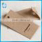 Kraft paper spare button bag with silk screen printing for frock coat